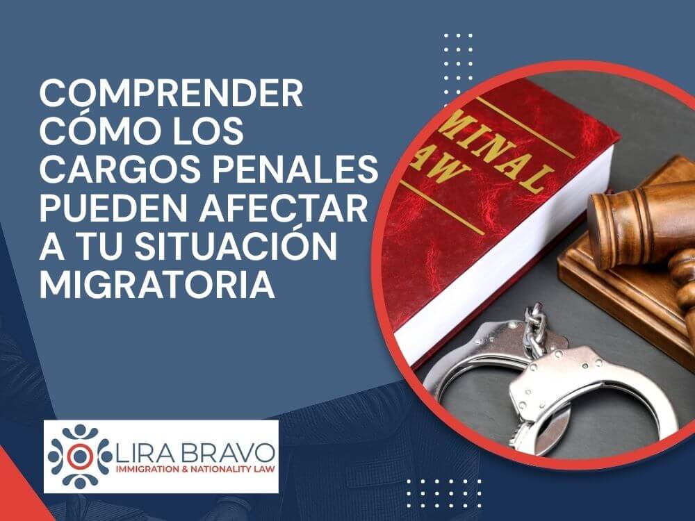 criminal immigration - Comprender cómo los cargos penales pueden afectar a tu situación migratoria - Lira Bravo